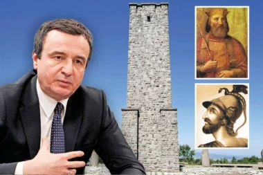 ALBANCI SPREMAJU PODLI ISTORIJSKI FALSIFIKAT! Kurti otima Kosovski boj, Gazimestan, Lazara i Miloša!