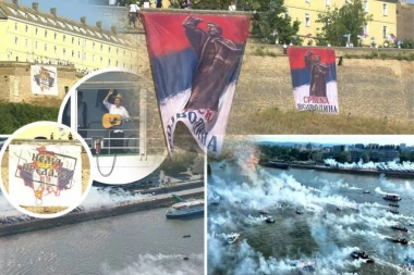"SRBIJA POBEĐUJE"! Iz Novog Sada poslata snažna poruka jedinstva, napretka i vere u budućnost! (FOTO, VIDEO)