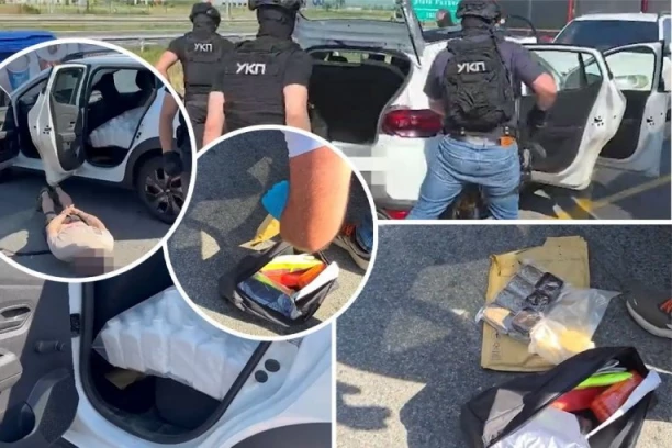 FILMSKO HAPŠENJE NA AUTO-PUTU! Policajci preprečili put automobilu, vozača izvukli i bacili na zemlju - OBJAVLJENO I ŠTA JE URADIO! (FOTO, VIDEO)