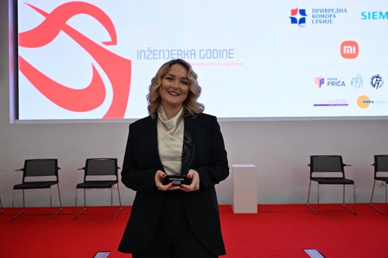 Горана Радованович объявлена «Инженеркой года» на 2026 год в Сербии
