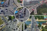 PANČEVAĆKI MOST, AUTOKOMANDA - KOD UŠĆA PAKAO! Standardni petak u prestonici, evo gde je najgore!