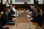 VUČIĆ SE SASTAO SA JORGOSOM GERAPETRITISOM! Predsednik razgovarao sa ministrom spoljnih poslova Grčke (FOTO)