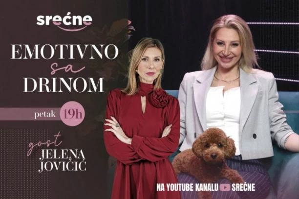 Emotivno sa Drinom: Jelena Jovičić otkrila sve o Breni, ljubavi i udaji po treći put (VIDEO)
