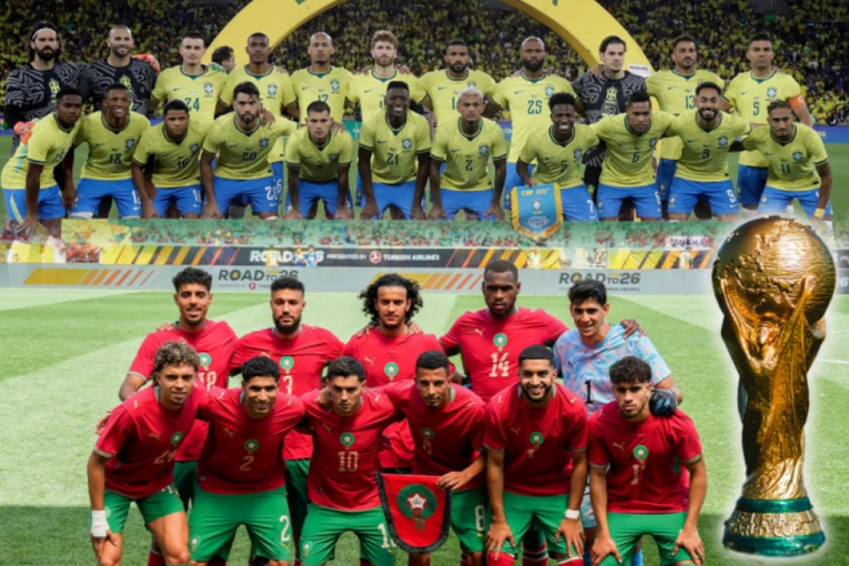 SVE JE SPREMNO ZA SPEKTAKL! Brazilci silno motivisani - Marokanci jure iznenađenje!