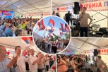 VELIKI SKUP PODRŠKE SNS-U U GRUŠIĆU KOD ŠAPCA: Građani svih generacija zajedno - ORI SE "PEVAJ SERBIJO"! (FOTO, VIDEO)