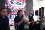 SJAJAN DAN U GRAČACU: Više od 1.500 ljudi uz Srbiju koja pobeđuje (FOTO)