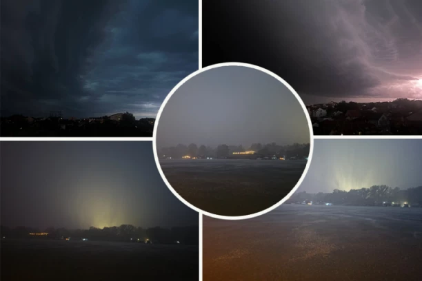 SASTAVILI SE NEBO I ZEMLJA! Linijska oluja stigla i u Beograd! Lije kao iz kabla, NE VIDI SE PRST PRED OKOM! (FOTO, VIDEO)