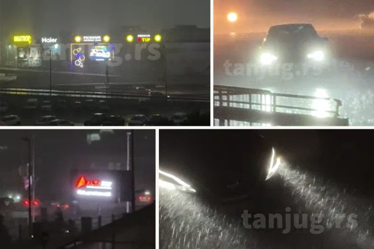 POTOP U BEOGRADU! Paralisan saobraćaj, Gazela u kolapsu! Objavljeno do kada će nas URNISATI NEVREME (FOTO, VIDEO)