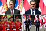 GRUZIJA OKIĆENA HILJADAMA ZASTAVA SRBIJE! Veličanstveni doček predsednika Srbije u predsedničkoj palati u Gruziji! (VIDEO)