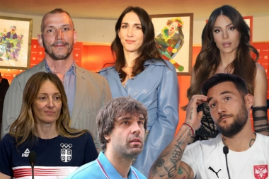 ZAČARANI TROUGAO SPORTISTA I GLUMACA: Miloš Teodosić ljubio Maju, a Jelisaveta...