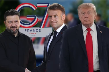 DRAMA IZA ZATVORENIH VRATA NA SAMITU G7! Makron Zelenskom otkrio ŠTA se zaista DOGODILO na sastanku sa Trampom