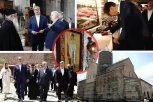 POSETA OVOM MESTU OSTAĆE JEDNA OD NAJLEPŠIH USPOMENA IZ PRIJATELJSKE GRUZIJE" Predsednik Vučić sa suprugom posetio manastir Svetog Đorđa i manastirski kompleks