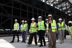 PREDSTAVLJEN NAPREDAK RADOVA NA GRADILIŠTU EKSPO 2027 BEOGRAD I KONCEPT PAVILJONA - SRPSKA KUĆA: U susret Ekspu predstavnici opština u Srbiji obišli Ekspo 2027 kompleks