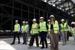 PREDSTAVLJEN NAPREDAK RADOVA NA GRADILIŠTU EKSPO 2027 BEOGRAD I KONCEPT PAVILJONA - SRPSKA KUĆA: U susret Ekspu predstavnici opština u Srbiji obišli Ekspo 2027 kompleks