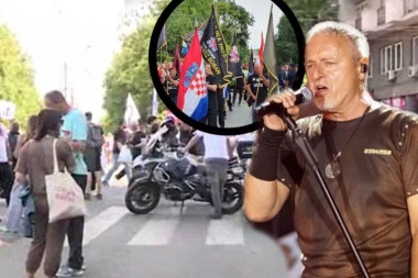 USTAŠKI PIR MEĐU BLOKADERIMA: Iskomponovali himnu "ZA ZBOR SPREMNI"!