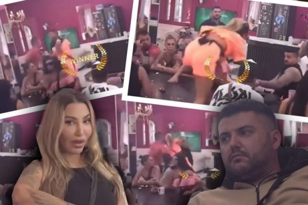 ZBOG OVOGA JE KAŽNJENA ANELI: NECENZURISANI SNIMAK ZVERSKOG NAPADA NA ASMINA - Preskočila sto, pa mu uništila LICE! (VIDEO)