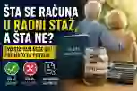 Mnogi će se iznenaditi: Evo šta se računa u radni staž, a šta vam neće biti priznato za penziju