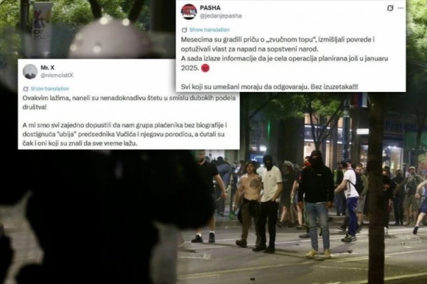 "SVI KOJI SU UMEŠANI MORAJU DA ODGOVORAJU.." Raskrinkana stravična laž o ZVUČNOM TOPU - ovo je jeziv scenario blokadera! (FOTO)