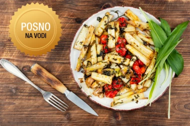STAVITE PRAZILUK U RERNU I DOBIĆETE PRAVO MALO ČUDO NA TRPEZI: Jednostavan manastirski ručak na vodi koji se pamti