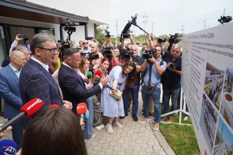 Vučić u obilasku