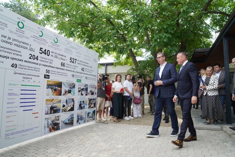 Vučić u obilasku