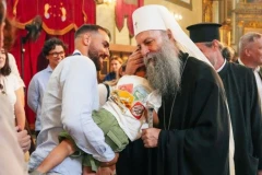 KAKVA NAM JE VERA, TAKAV NAM JE I ŽIVOT: Patrijarh Porfirije služio i besedio u Sabornoj crkvi u Beogradu