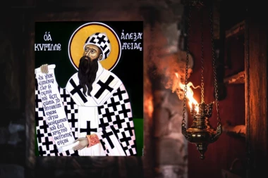 ON JE SASTAVIO NAJPOZNATIJU MOLITVU PRESVETOJ BOGORODICI! Danas je Sveti Kirilo Aleksandrijski!