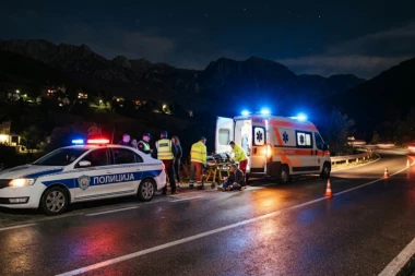 TEŠKO POVREĐEN DRŽAVLJANIN SRBIJE! Stravična nesreća kod Bijelog Polja!