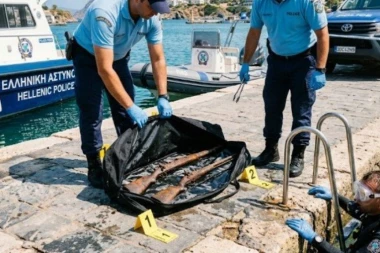 DRAMA U POPULARNOM GRČKOM LETOVALIŠTU: Oružje nađeno na dnu mora, policija pokrenula HITNU istragu!