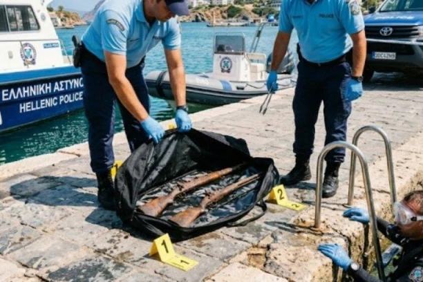 DRAMA U POPULARNOM GRČKOM LETOVALIŠTU: Oružje nađeno na dnu mora, policija pokrenula HITNU istragu!