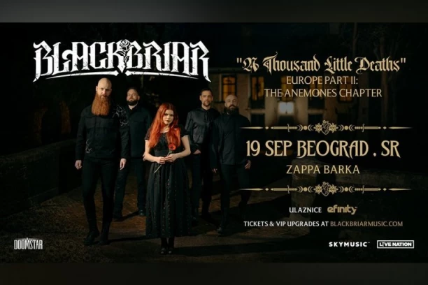 SIMFONIJSKI METAL SPEKTAKL U BEOGRADU: Holandski senzacija Blackbriar stiže na Zappa Barku 19. septembra!