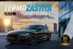 Sunce vas peče dok vozite, a u stanu živite iza spuštenih roletni? Black Glass ugrađuje termoizolacione folije za stakla koje imaju 80% toplotne zaštite