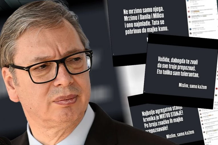 UHAPŠEN BLOKADER ZBOG JEZIVIH PORUKA! Pogledajte najogavnije pretnje Vučiću i porodici
