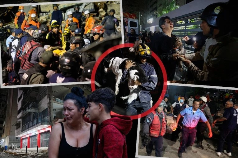 PROGLAŠENA ZONA KATASTROFE! Potpuni UŽAS u Venecueli nakon STRAVIČNIH zemljotresa - SNIMCI OBILAZE SVET I LEDE KRV U ŽILAMA! (FOTO, VIDEO)