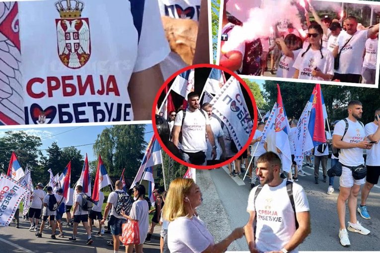 SRBIJA POBEĐUJE! Građani sa zastavama peške krenuli iz Novog Sada na skup 27. juna! PUNOG SRCA ZA BEOGRAD! (FOTO, VIDEO)