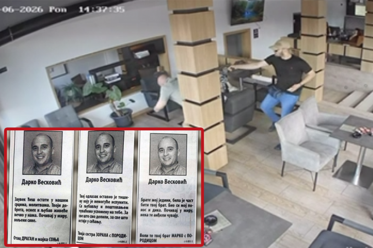 "BIO SI NAŠ PONOS I DIKA, ČUVAĆEMO USPOMENU NA TEBE!" Roditelji, sestra i brat se oprostili od ubijenog Veskovića: Počivaj u miru, voljeni sine!