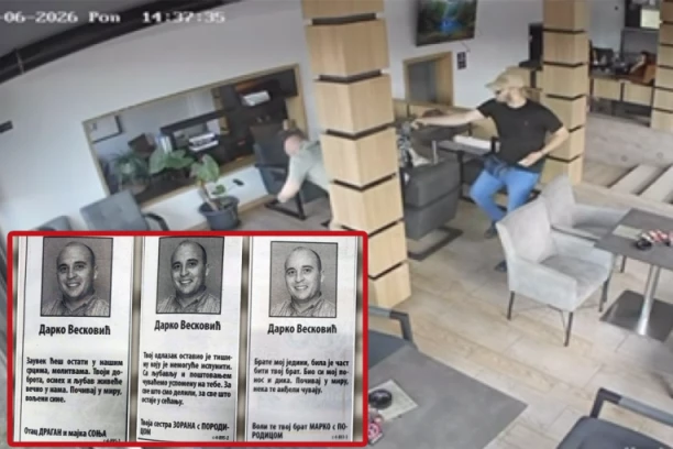 "BIO SI NAŠ PONOS I DIKA, ČUVAĆEMO USPOMENU NA TEBE!" Roditelji, sestra i brat se oprostili od ubijenog Veskovića: Počivaj u miru, voljeni sine!