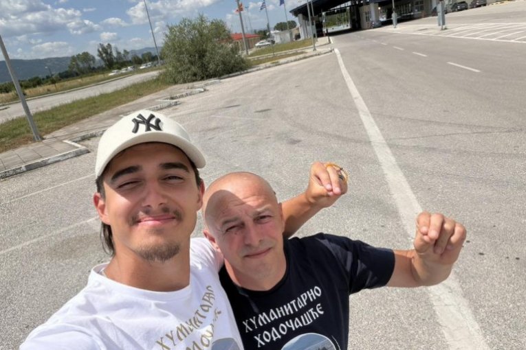 Student Dušan Vasiljević prešao pešice više od 680 kilometara do manastira na Meteorima
