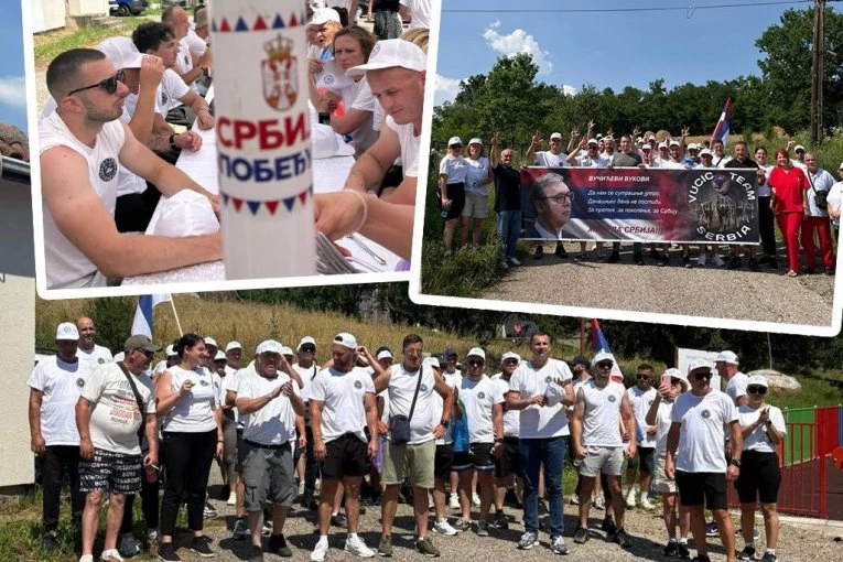 GRAĐANI IZ SREMSKE MITROVICE KRENULI KA BEOGRADU NA VELIKI SKUP! Veličanstveni prizori: Celoj Srbiji poslali SNAŽNU PORUKU! (FOTO, VIDEO)