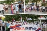 GRUPA GRAĐANA IZ ARANĐELOVCA STIGLA U LAZAREVAC! Veliki broj ljudi ih dočekalo, pogledajte dirljive scene! (FOTO)