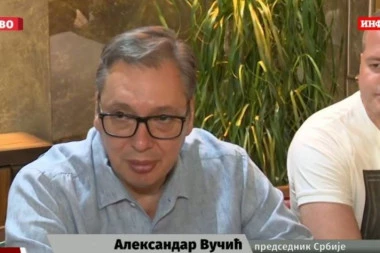 "U SUBOTU ĆEMO OTKRITI POD KOJIM IMENOM IZLAZIMO NA IZBORE!" Vučić u Inđiji razgovara sa građanima koji pešače ka Beogradu na skup!