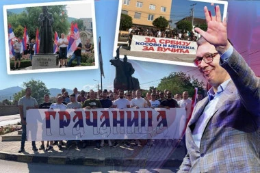 "VUČIĆ JE TAJ KOJI NAS UJEDINJUJE!" Preko 350 Srba sa Kosova i Metohije krenulo put Kraljeva da podrži politiku predsednika! STIŽU I NA VELIKI SKUP U BEOGRADU! (FOTO, VIDEO)