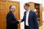 PREMIJER MACUT RAZGOVARAO SA ISAKOM ASIELOM: Glavna tema položaj jevrejske zajednice u Srbiji