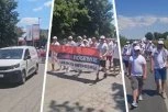 KOLONA JE SVE DUŽA! Stižu i građani sa Kosova i Metohije, u Golubincima veličanstven doček! (VIDEO)