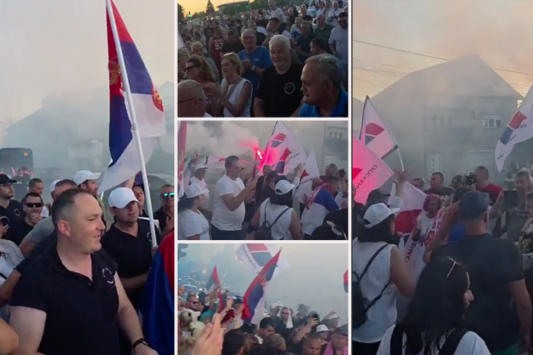 GRAĐANI GROCKE IZAŠLI NA ULICE I NAPRAVILI SPEKTAKL! Uoči sutrašnjeg skupa poslali snažnu poruku podrške predsedniku Vučiću! (VIDEO)