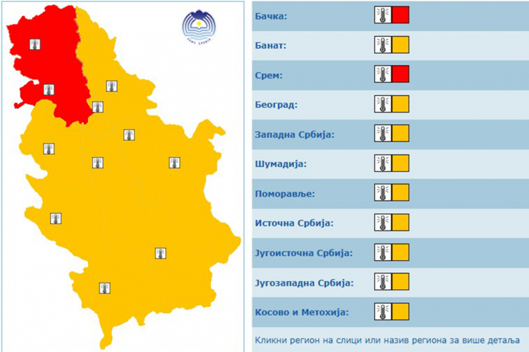 Upozorenje za 27. jun