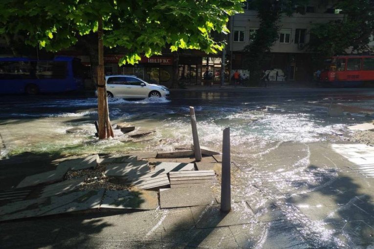 Havarija u Ulici kraljice Marije