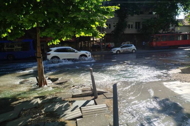 Havarija u Ulici kraljice Marije