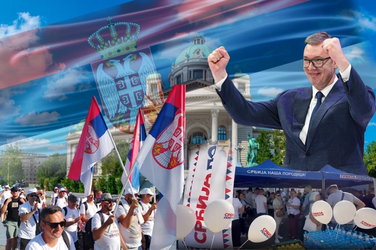 PROGRAM ZA NAJMLAĐE JE POČEO! Osmesi i igra ispred Skupštine - mališani se zabavljaju sa maskotama! Pogledajte kako teku finalne pripreme za veliki skup! (FOTO, VIDEO)