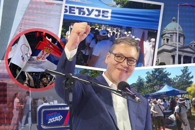 POČELO JE I POPUNJAVANJE GLASAČKIH LISTIĆA: Pun centar Beograda - odlično raspoloženje ispred Skupštine! Pogledajte kako teku finalne pripreme za veliki skup! (FOTO, VIDEO)